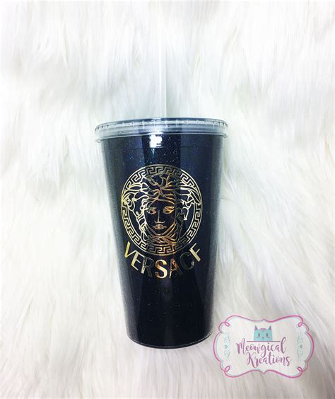 versace tumbler cup|versace drinking glasses.